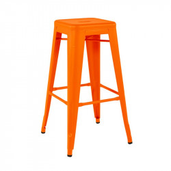 TABOURET H75 COULEURS SANS DOSSIER POTIRON TOLIX