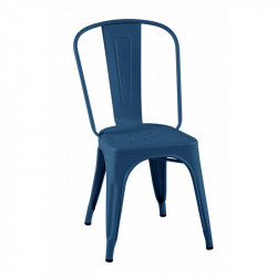 CHAISE A COULEURS BLEU OCEAN TOLIX