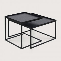 Square tray coffee table set S/L
