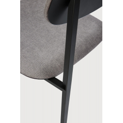 DETAIL ASSISE DC DINING CHAIR LIGHT GREY ETHNICRAFT