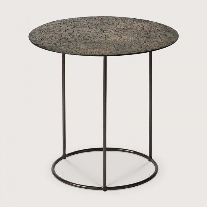 CELESTE SIDE TABLE LAVA WHISKY  TABLE D'APPOINT BOUT DE CANAPE ETHNICRAFT