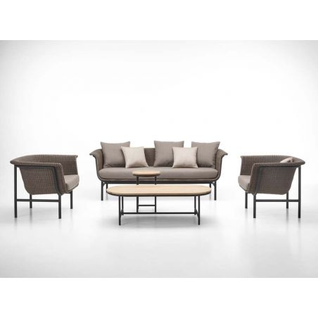 WICKED LOUNGE SOFA 3S + COUSSINS ASSISE ET DOSSIER CAT. C