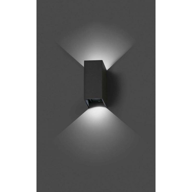 Applique projecteur extérieur gris foncé - luminaire Faro