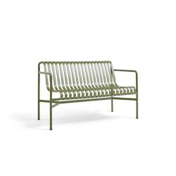 PALISSADE DINING BENCH WITH ARMS