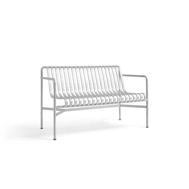 PALISSADE DINING BENCH WITH ARMS