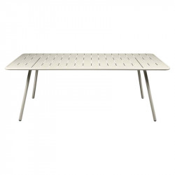 LUXEMBOURG TABLE 207 X 100 GRIS ARGILE FERMOB