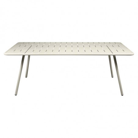 LUXEMBOURG TABLE 207 X 100 GRIS ARGILE FERMOB