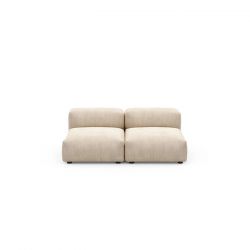 CANAPE 2 PLACES S LOUNGE CORD VELOURS SAND
