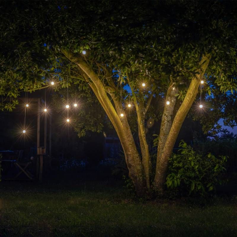 LA LUCIOLE Guirlande lumineuse d'extérieur lumineuse d'extérieur 15 LED 15m  Multicolore La Case de Cousin Paul - LightOnline
