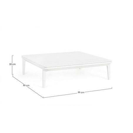 TABLE BASSE DE JARDIN AUBAGNE EN ALUMINIUM BREEZE TABLE BASSE GRIIN