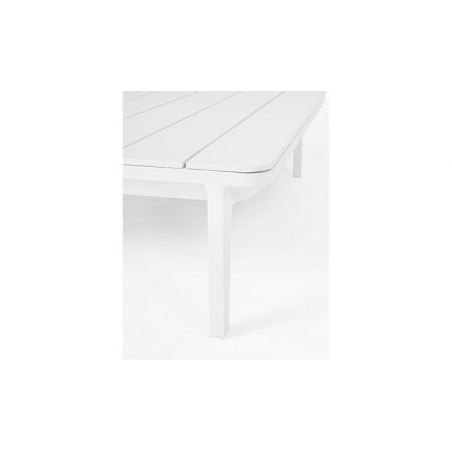 TABLE BASSE DE JARDIN AUBENAS EN ALUMINIUM BREEZE TABLE BASSE GRIIN