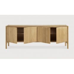 GRIIN ETHNICRAFT PI BUFFET 4P CHENE SALON ET SALLE A MANGER RANGEMENT VAISSELLE