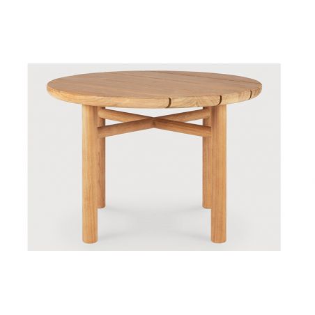 ETHNICRAFT QUATRO TABLE BASSE TECK TABLE DE JARDIN GRIIN AVIGNON