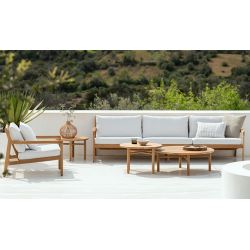 ETHNICRAFT QUATRO TABLE BASSE TECK TABLE DE JARDIN GRIIN MARSEILLE