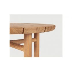 ETHNICRAFT QUATRO TABLE BASSE TECK TABLE DE JARDIN GRIIN GORDES