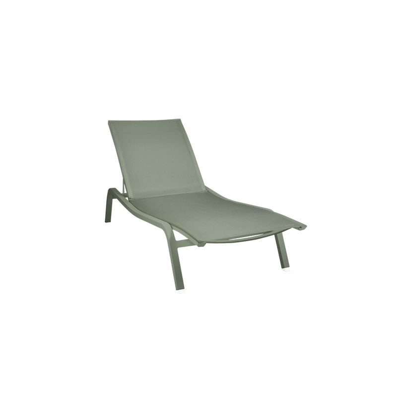 FERMOB CHAISE LONGUE ALIZE BAIN DE SOLEIL XS GRIIN PROVENCE