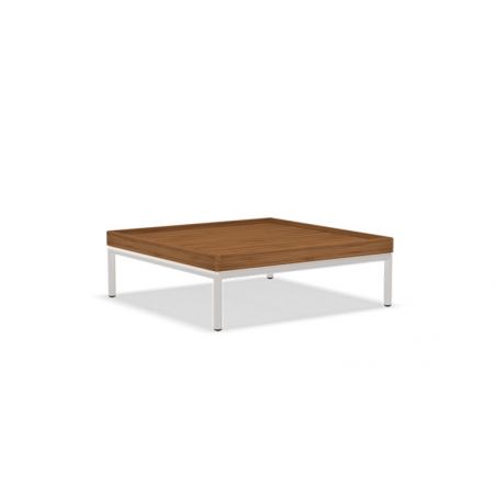 HOUE LEVEL LOUNGE TABLE BASSE BAMBOU STRUCTURE BLANCHE GRIIN AVIGNON