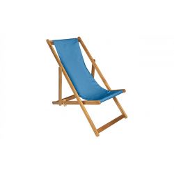 GRIIN FERMOB IBIZA CHILIENNE TECK MASSIF NATUREL BLEU ADRIATIC