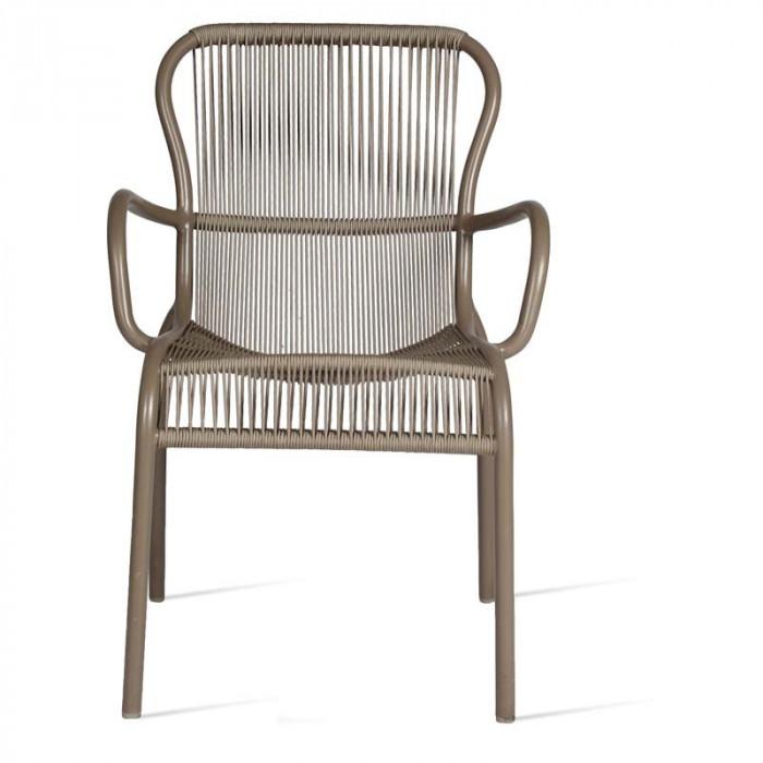 LOOP DINING CHAIR ROPE TAUPE  VINCENT SHEPPARD