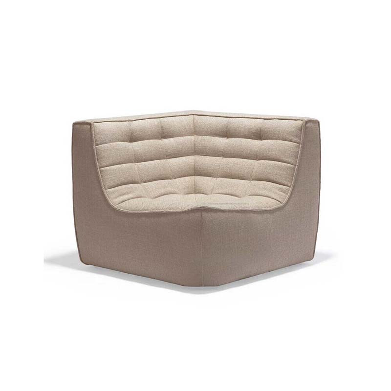 N701 CANAPE MODULE D'ANGLE BEIGE ETHNICRAFT