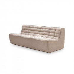 N701 CANAPE 3 PLACES BEIGE ETHNICRAFT