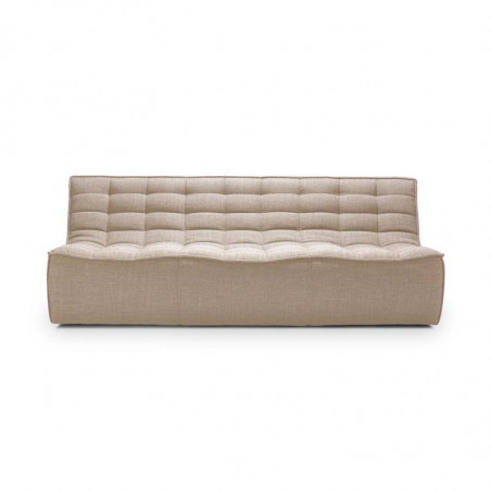 N701 CANAPE 3 PLACES BEIGE ETHNICRAFT