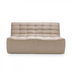 N701 CANAPE 2 PLACES BEIGE ETHNICRAFT