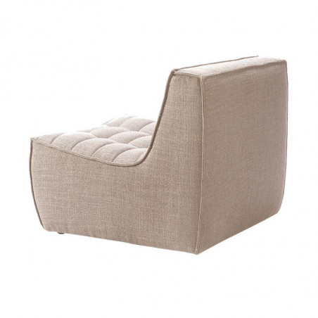 N701 CANAPE 1 PLACE BEIGE ETHNICRAFT