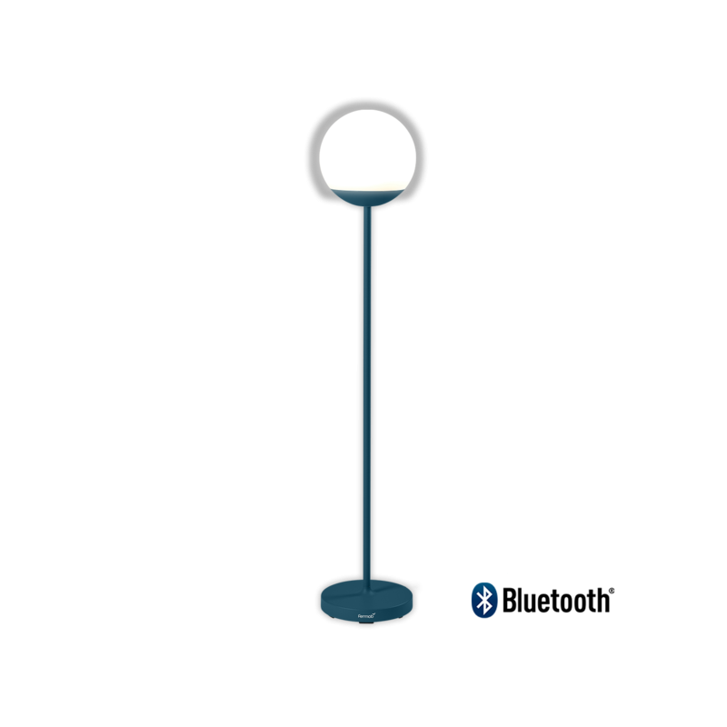 MOOON LAMPE H134 LAMPADAIRE FERMOB BLEU ACAPULCO