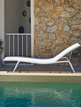 griin bain de soleil chaise longue mobilier de jardin toulon
